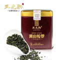 orginc green tea with good flavor packed in metal box